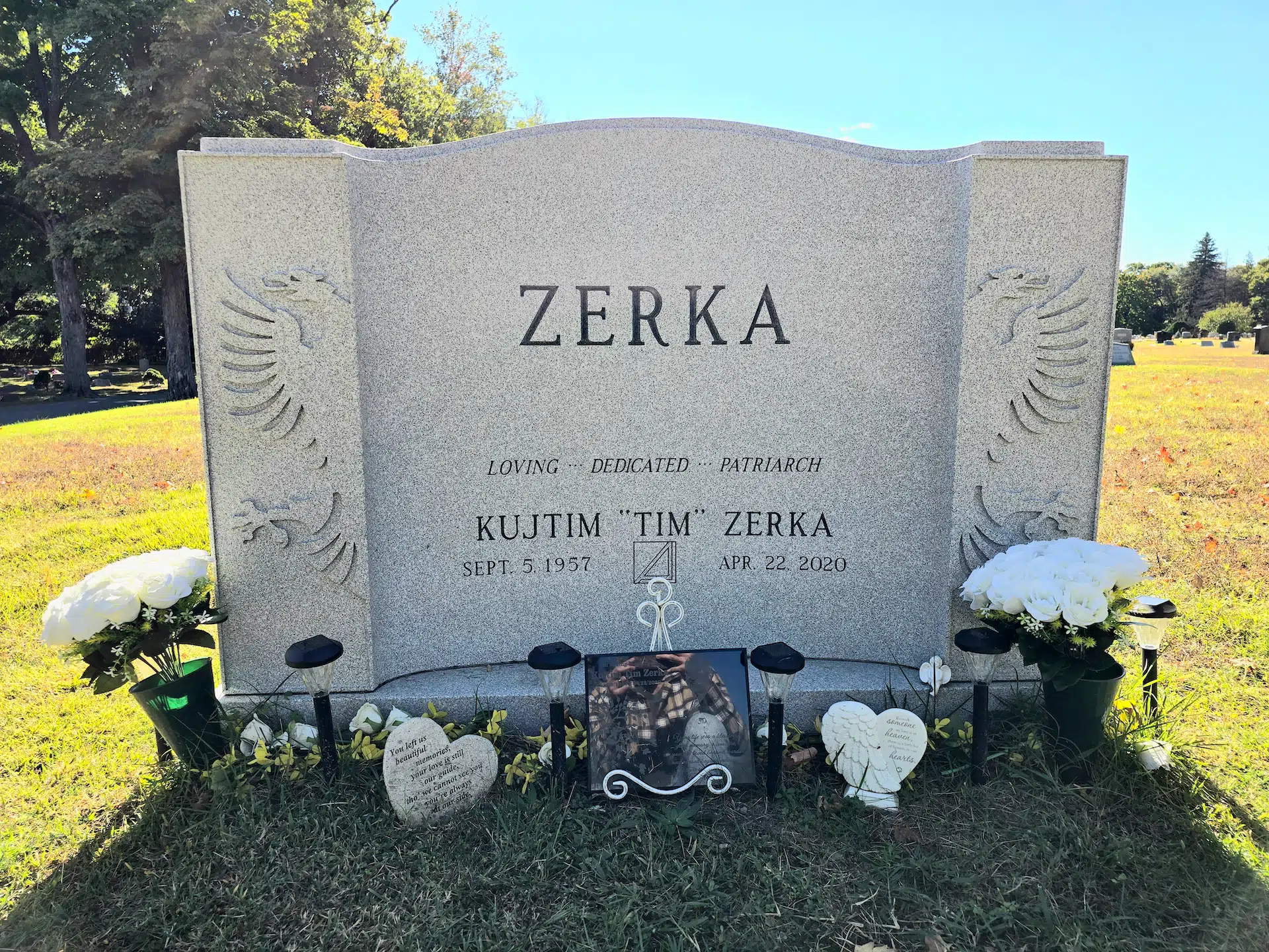 Granite Headstone for Grave hand-carved by Headstone Guide in NJ — image 4